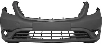 Produktbild von DIEDERICHS Stoßstange Stoßfänger passend für MERCEDES-BENZ VITO Kasten (W447) Grundiert 1668154