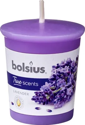 Productafbeelding van Bolsius True Scents Votive 53/45 Rond Lavender (1 stuk)
