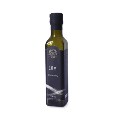 Produktbild von Sesamöl aus weißem Sesam, unraffiniert, 250 ml, für MASSAGEN