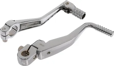 Produktbild von Set: Kickstarterhebel + Fußschalthebel klappbar, Chrom