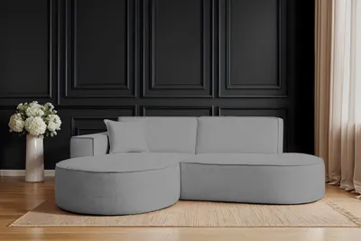 Produktbild von Kaiser Möbel Ecksofa Designer MODENA STUDIO stoff Artico Cement Links