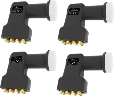 Produktbild von 4x ARLI Universal Octo LNB 0.1 dB – 8 Teilnehmer Wetterschutz 40 mm Feed HDTV 4K 8K DVB-S2