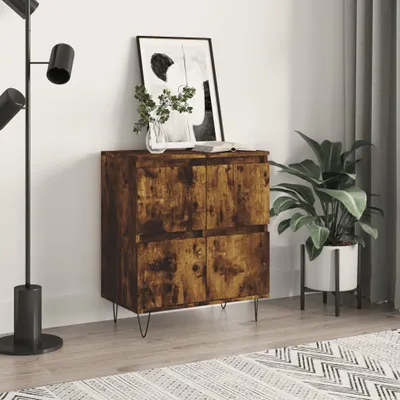 Obrázok produktu pre vidaXL Príborník Smoked Oak 60x35x70 cm Inžinierske drevo