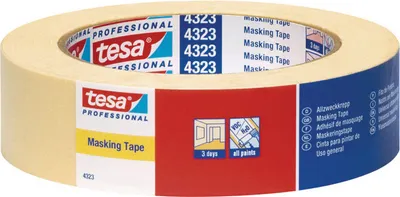Image de TESA-Krepp ruban universel 50m largeur 100mm ruban adhésif universel crêpe de peintre