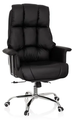 Obrázek produktu pro hjh OFFICE Profesionální manažerská židle COMMANDER Ergonomická kancelářská židle s područkami Otočná židle ze syntetické kůže pro kancelář, domácnost