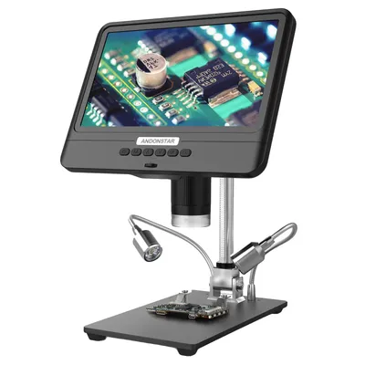 Produktbild von Digitalmikroskop, 8,5 Zoll LCD, 5X-1200X Vergrößerung, AD208S mit Batterie