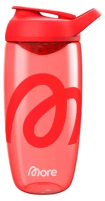 Produktbild von MORE Premium Shaker Red 700 ml – Premium Protein-Shaker