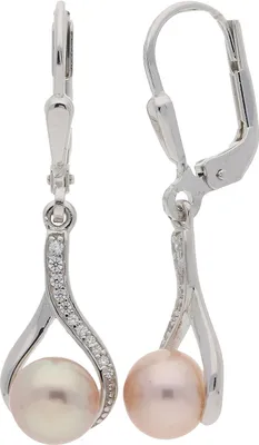 Produktbild von JuwelmaLux Ohrhänger 925 Silber mit Süßwasser Zuchtperle JL10-06-2494