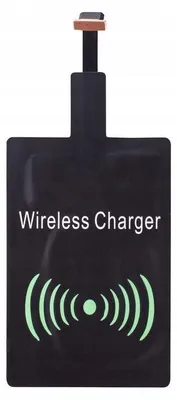 Produktbild von Kabelloser Ladeadapter Schwarz für Smartphone