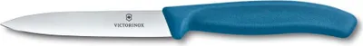 Produktbild von Swiss Classic, Gemüsemesser, 10cm, gerade, Mittelspitz, blau