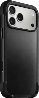 Produktbild von Nomad Rugged Leather Case iPhone 17 Pro Max Black Horween