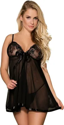 Produktbild von Subblime Babydoll - Mit Schleife Und Glänzendedetails S/M