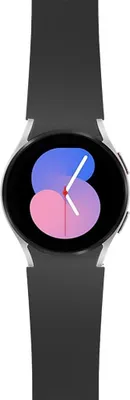Image de Bracelet Samsung G Watch Series Silicone 155 à 210mm 20mm Noir Bigben