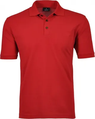 Produktbild von RAGMAN Herren Poloshirt Kurzarm Polokragen Regular Piqué Rot XL