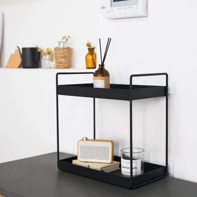 Immagine prodotto di Scaffale per spezie, a 2 ripiani, da appoggio, per la cucina