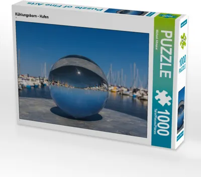 Produktbild von CALVENDO Puzzle Kühlungsborn - Hafen 1000 Teile Puzzle quer | 1000 Teile Lege-Größe 64x48cm Foto-Puzzle für glückliche Stunden