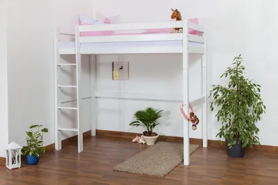 Produktbild von Hochbett, 200cm x 90cm x 182cm (LxBxH)