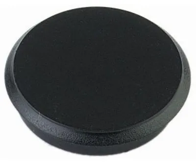 Produktbild von Alco Haftmagnet 7mm Ø 40mm schwarz 10 Stück