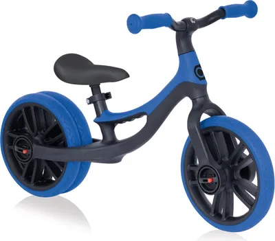 Produktbild von GLOBBER GO BIKE ELITE DUO – Laufrad für Kinder, 10 Zoll TPE-Bereifung, Sattel höhenverstellbar, dunkelblau