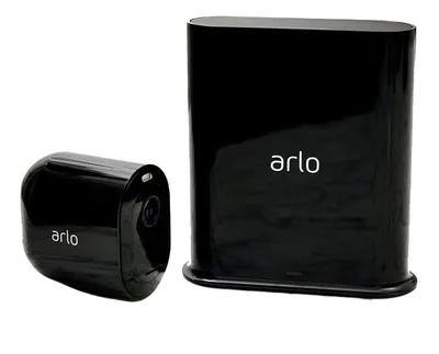 Produktbild von ARLO IP-Cam Pro3 2K 4er + Basis bl 1920x1080/HDR/Akku/160°/2-Wege-Audio