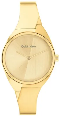 Image de Zegarek damski CALVIN KLEIN 25200235 złoty bransoleta sztywna – bangle