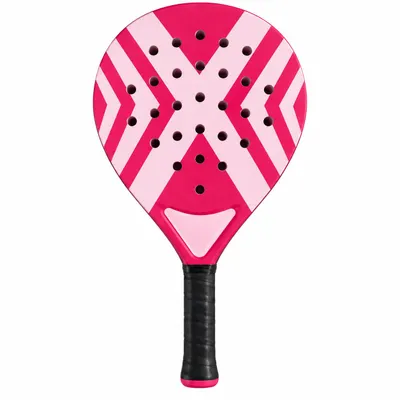 Produktbild von Padelschläger Set Tennis Schläger für Anfänger & Fortgeschrittene – Erwachsene Profi Racket Padel Schläger (Pink)