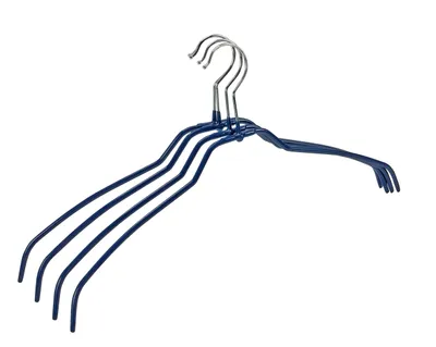 Obrázok produktu pre Tvarované vešiaky Slim sada 4 ks