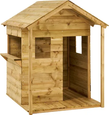 Produktbild von Holzspielhaus für Kinder - Theke - COSI-Spielplatz