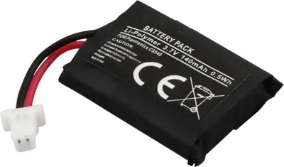 Immagine prodotto di Avizar, Batteria per cuffie Plantronics CS540 3,7 V 140 mAh Li-Polymer, nero