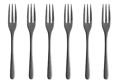 Zdjęcie produktu dla SAMBONET Kuchengabeln  Taste Edelstahl PVD Schwarz 6tlg. 1 Stck. 107983 (EKB)