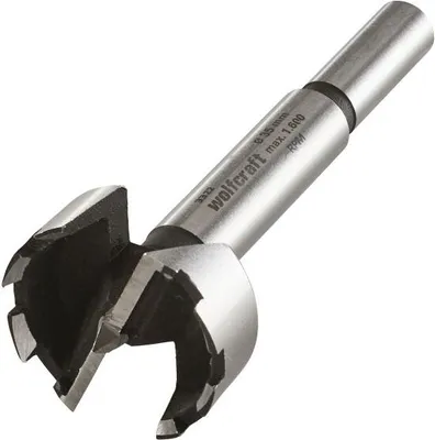 Zdjęcie produktu dla wolfcraft GmbH 4006885332805, Wiertarka, Wiertło Forstnera, Reguła prawej dłoni, 4,8 cm, 90 mm, Drewno