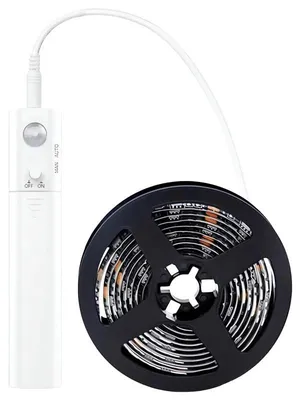 Zdjęcie produktu dla APT ZD94 Taśma LED z czujnikiem ruchu 1 m, chłodna biel