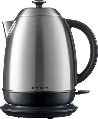Obrázek produktu pro Rychlovarná konvice BUYDEEM K640, 2400 W, 1,7 l, ochrana proti vyvaření, bez BPA, LED, nerezová ocel