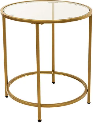 Produktbild von HOME DELUXE - Beistelltisch MASEI - mit verstellbaren Fußpads - Maße: 50 x 50 x 55 cm I Beistelltisch Couchtisch Wohnzimmertisch