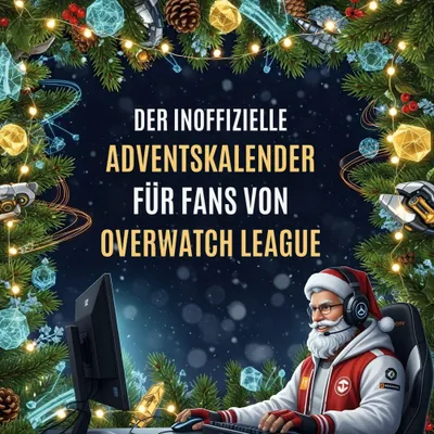 Produktbild von Der inoffizielle Adventskalender für Fans von Overwatch League