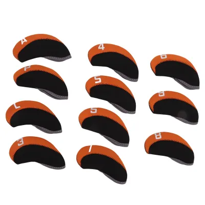 Obrázek produktu pro 11PCS Golf Club Head Covers Neoprenová ochrana hlavy golfové hole s číslem pro venkovní hřiště