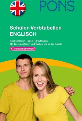 Produktbild von PONS Schüler-Verbtabellen Englisch