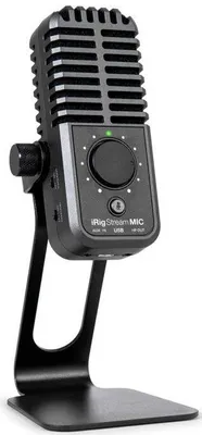 Produktbild von IK Multimedia iRig Stream Mic Tragbares USB-Mikrofon und Audio