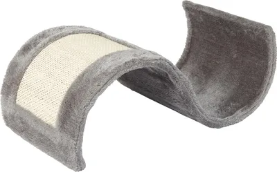 Produktbild von ZooRoyal Katzen Kratzwelle Grau 24 × 49 × 17 cm Kratzbrett Kratzmöbel Sisalbrett
