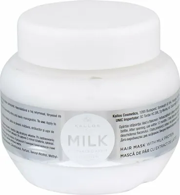 Zdjęcie produktu dla Kallos Milk Hair Mask maska wzmacniająca z efektem nawilżającym 275 ml
