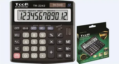 Image de TR-2242 TOOR Calculatrice de bureau à 12 positions