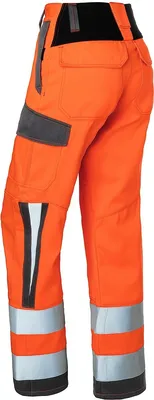 Produktbild von KÜBLER PROTECTIQ HIGH VIS Damenhose arc1 PSA 3 warnorange/anthrazit  2493 8345-3797-42