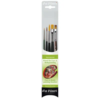 Pinselset da Vinci Facepaintingset 5351