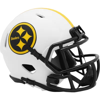 Produktbild von NFL Pittsburgh Steelers Mini Helm Speed Lunar Eclipse Riddell Footballhelm