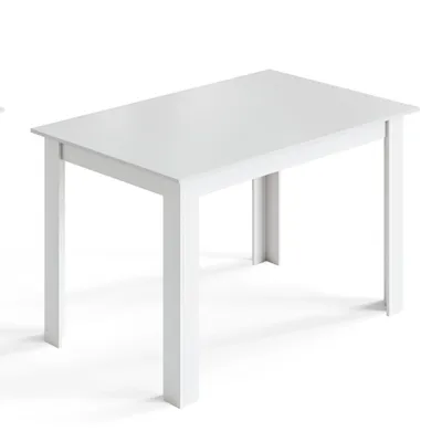 Produktbild von Mondeer Esstisch Esszimmertisch 120 x 80 x 75cm, Weiß