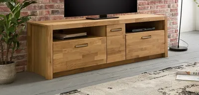 Produktbild von TV-Lowboard Softclose Fernsehschrank Wildeiche - (4240)