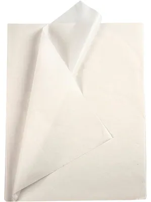 Produktbild von Seidenpapier, Blatt 50x70 cm, 17 g, Weiß, 25 Bl./ 1 Pck [HOB-20860]