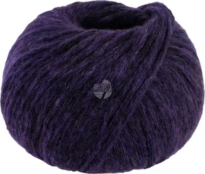 Produktbild von Lana Grossa - Spuma 0019 schwarzviolett