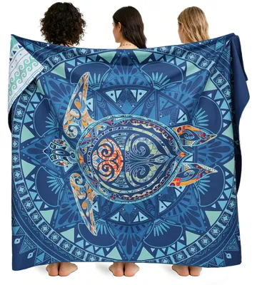 Obrázek produktu pro XXL ručník na pláž z mikrovlákna, rozměry 200 x 145 cm - rychle schnoucí a šetrný k pokožce