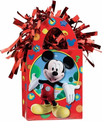 Produktbild von Amscan 110202 Balloon Weight Mickey Mouse, 156 G